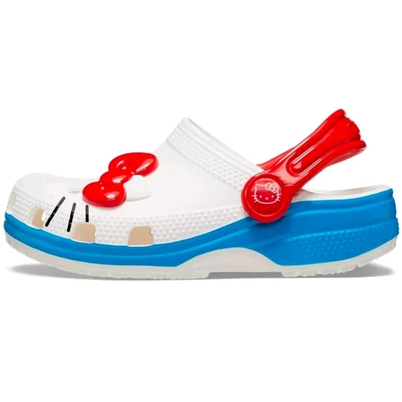 New without tags Crocs x Hello Kitty Classic Clog 50th Anniversary M9 W11