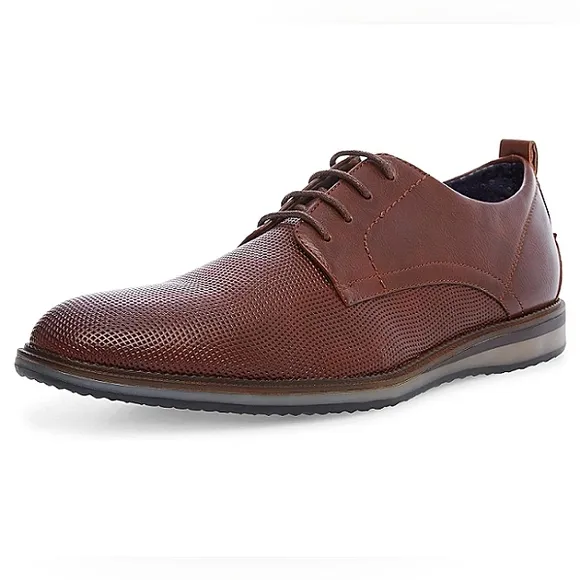 New w/o Box Men's Madden Hainnz by Steve Madden Vegan Leather Lace-Up Oxfords 11