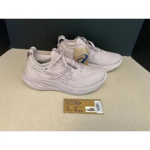 New! Womens Asics Gel-Nimbus 26 Watershed Rose/ White Running Shoes. Size 9.