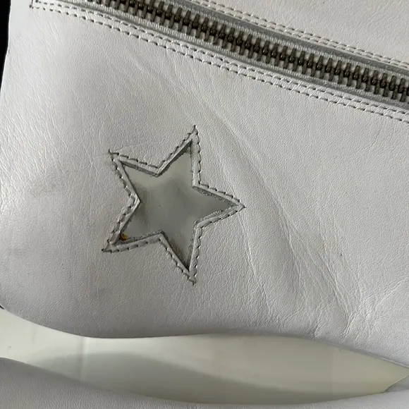 NEW Women’s Thursday Everyday Boot Co Country Star White Leather Boots