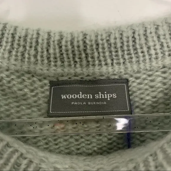 New Wooden Ships slouchy star wool blend sweater