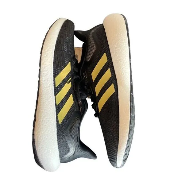 New Adidas Pureboost 22 Jet White Running Shoes Size 10.5