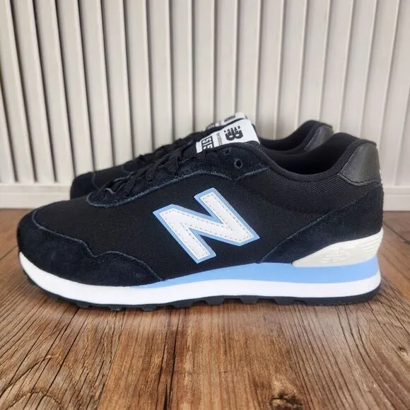 New Balance Classics 515 v3 Womens Sz 6 B Black Running Sneakers Shoes WL515CO3