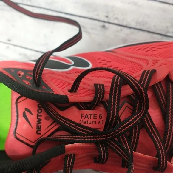 Newton Fate 6 Mens SZ 12 Running Shoes M011520 Sneakers Red.