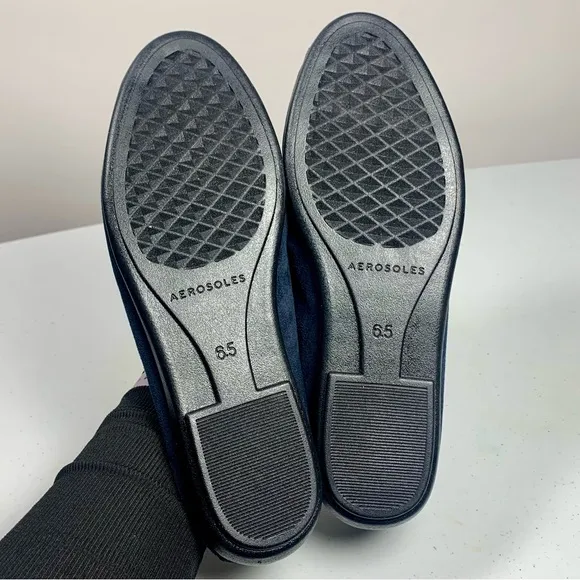 NIB Aerosoles Sz 6.5W Women's Betunia Soft Loafer Flat in Navy