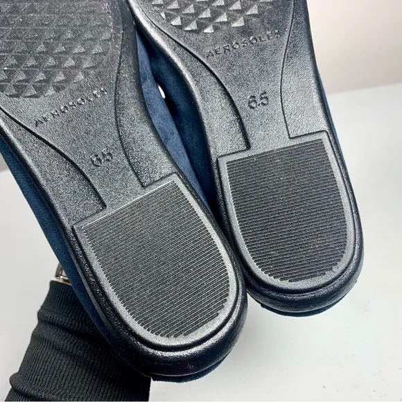 NIB Aerosoles Sz 6.5W Women's Betunia Soft Loafer Flat in Navy