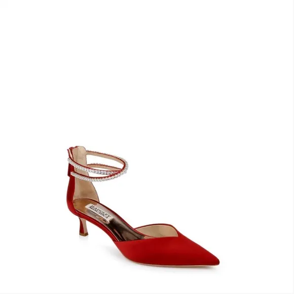 NIB Badgley Mischka Lilibeth Kitten Heel Pump