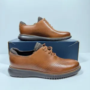 NIB • Cole Haan Men's 2.ZERØGRAND Laser Wingtip Oxfords Size: 9