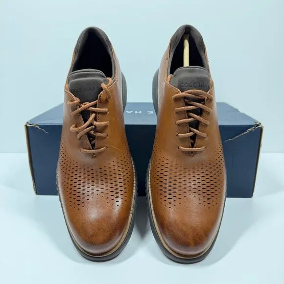 NIB • Cole Haan Men's 2.ZERØGRAND Laser Wingtip Oxfords Size: 9