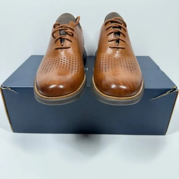 NIB • Cole Haan Men's 2.ZERØGRAND Laser Wingtip Oxfords Size: 9
