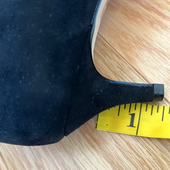 NIB! J . Crew outlet women’s SZ 9 , black crystal bow kitten heels.