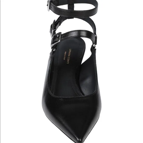 NIB Liviana Conti Italian shoes kitten heels 39. 9