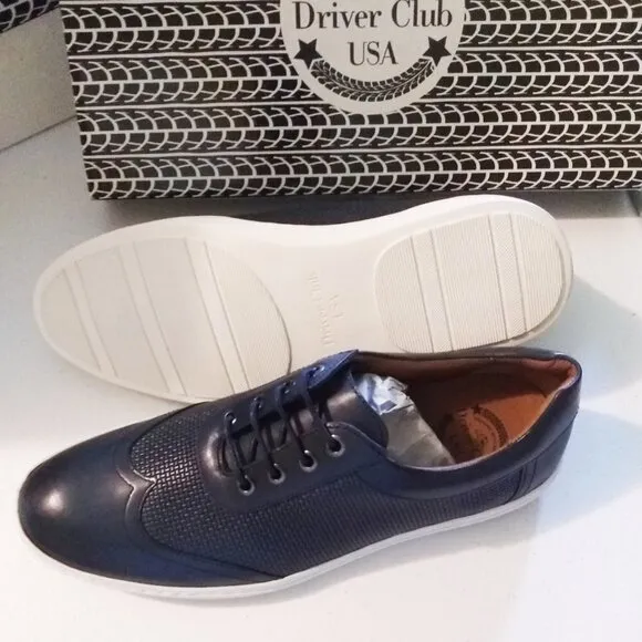 NIB Navy Napa Perforated Wingtip Oxfords 8.5 - MSRP $119