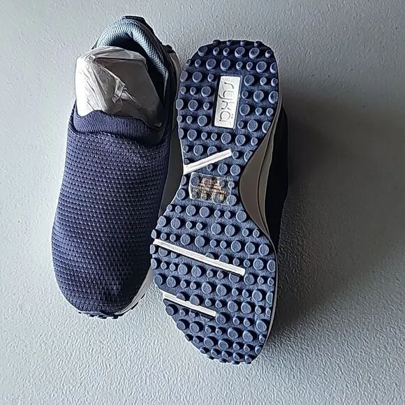 NIB Navy Ryka Jumpstart Sneaker Slip ons, Size 8 Wide