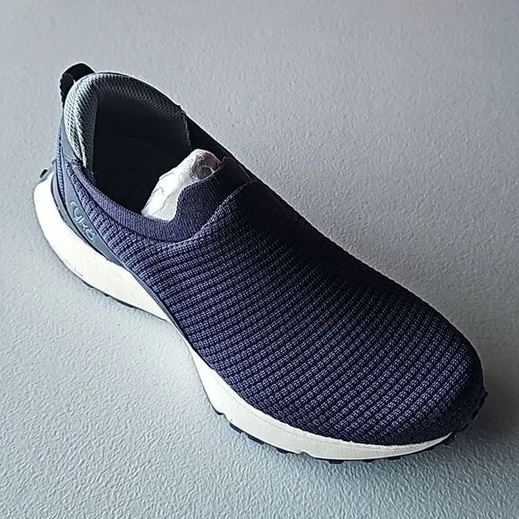 NIB Navy Ryka Jumpstart Sneaker Slip ons, Size 8 Wide