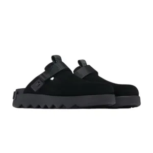 NIB SOREL Women’s Black Suede Viibe Clogs Size 9