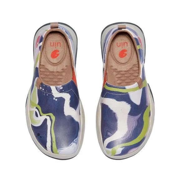 NIB UIN Women's Shoes Slip On Lightweight Sneaker Toledo New Boho Festival 7