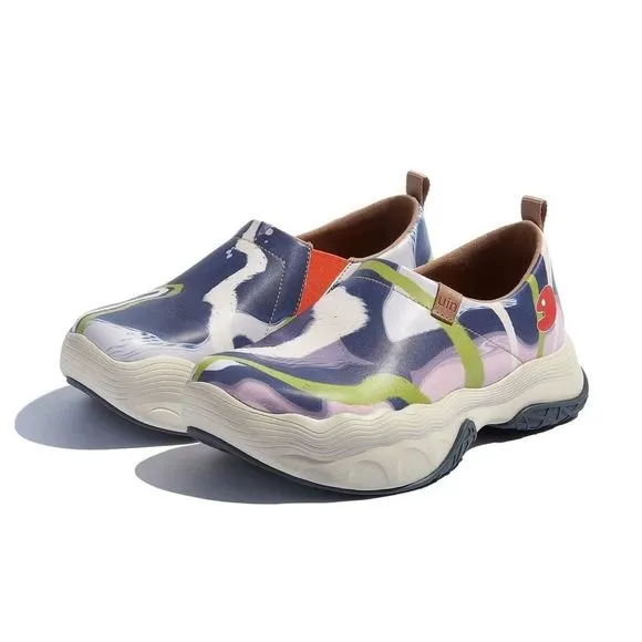 NIB UIN Women's Shoes Slip On Lightweight Sneaker Toledo New Boho Festival 7