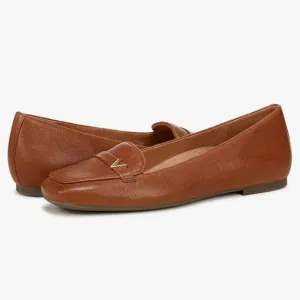 NIB Vionic Hayes Skimmers Ballet Flat Loafer Slip-On VioMotion Leather Tan 8.5