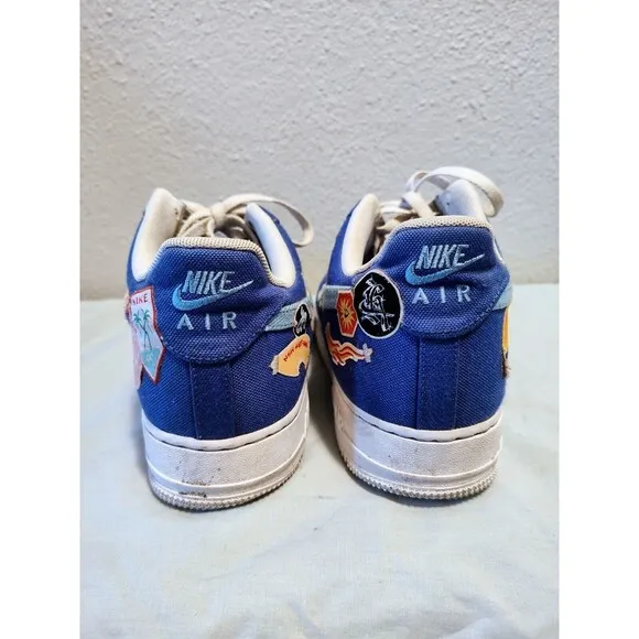 Nike Air Force 1  Low Patched Up LA DX2304-400 Size 14 Anniversary Edition