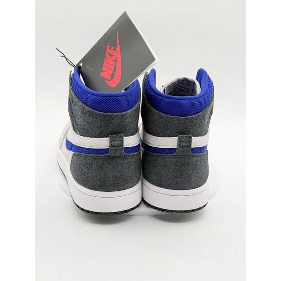 Nike Air Jordan 1 High Zoom Shoes Size 9.5 Womens Grey‎ Concord NEW DV1305-040