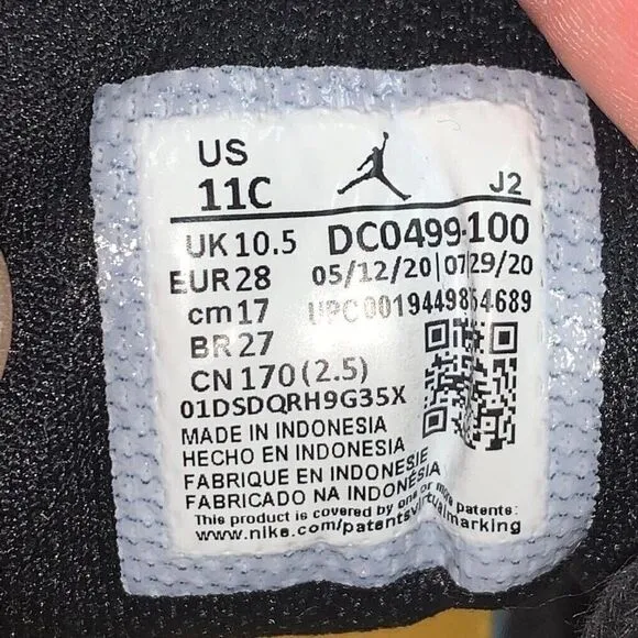 Nike Air Jordan 1 Mid PS Dia de Muertos DC0499-100 White Cactus Flower Gold 11C