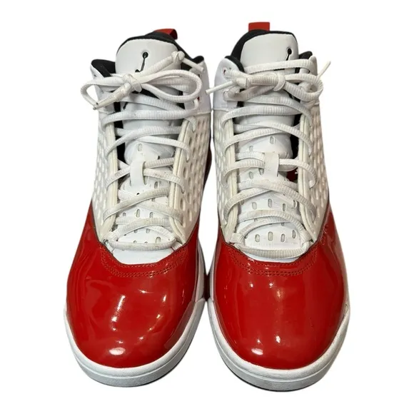 Nike Air Jordan Men's Maxin 200 White Gym Red CD6107-106 Sneakers 10