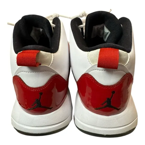 Nike Air Jordan Men's Maxin 200 White Gym Red CD6107-106 Sneakers 10