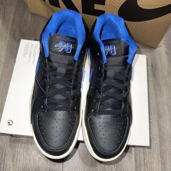 Nike Air Jordan Stadium 90 Hyper Royal Black FB2269-041 sz 10.5 Women