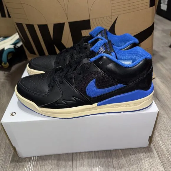 Nike Air Jordan Stadium 90 Hyper Royal Black FB2269-041 sz 10.5 Women
