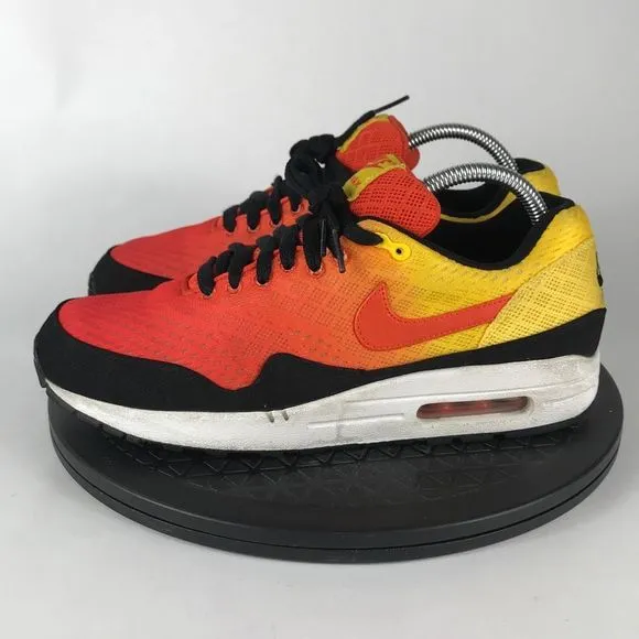 Nike Air Max 1 Sunset Pack Orange Running Shoes 554718-880 Men’s Size 8.5