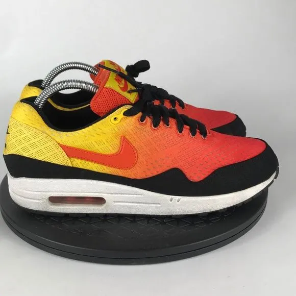 Nike Air Max 1 Sunset Pack Orange Running Shoes 554718-880 Men’s Size 8.5