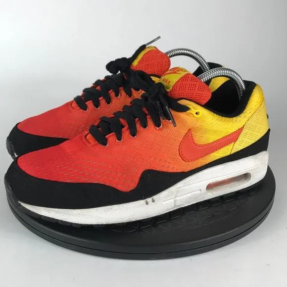 Nike Air Max 1 Sunset Pack Orange Running Shoes 554718-880 Men’s Size 8.5