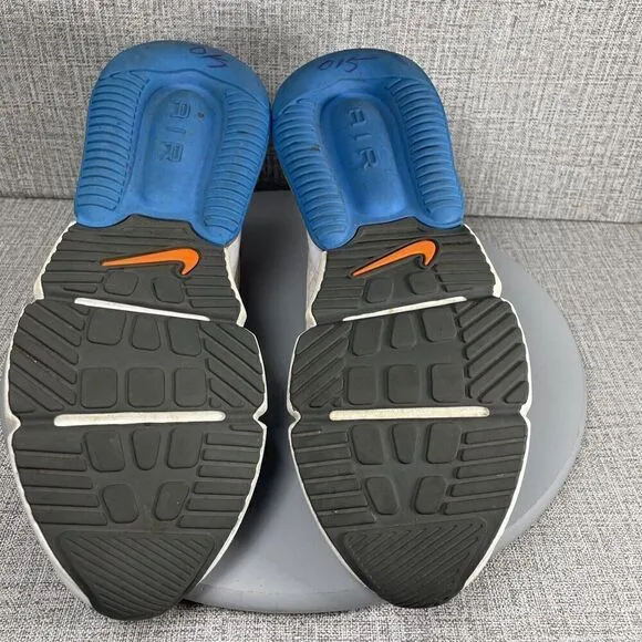 Nike Air Max 270 Futura Mens Running Shoes AO1569-100 White Blue Orange 9.5