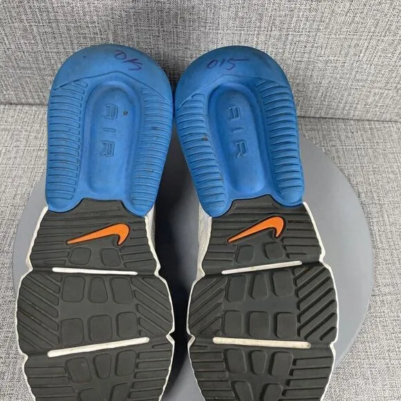 Nike Air Max 270 Futura Mens Running Shoes AO1569-100 White Blue Orange 9.5