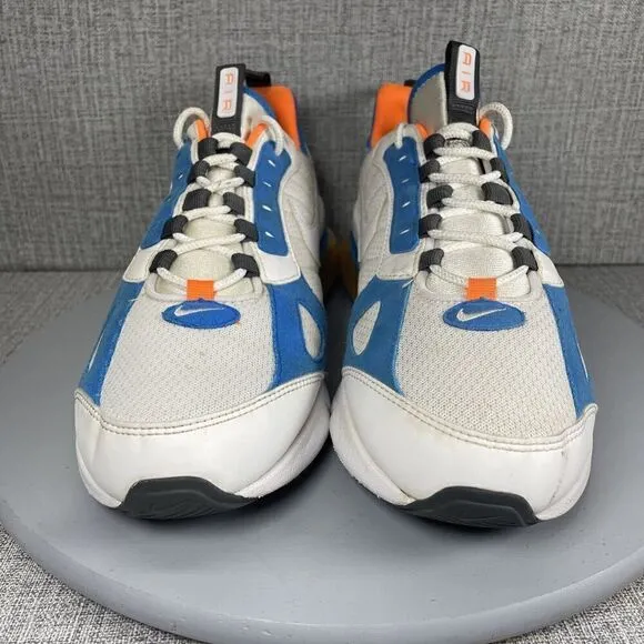 Nike Air Max 270 Futura Mens Running Shoes AO1569-100 White Blue Orange 9.5