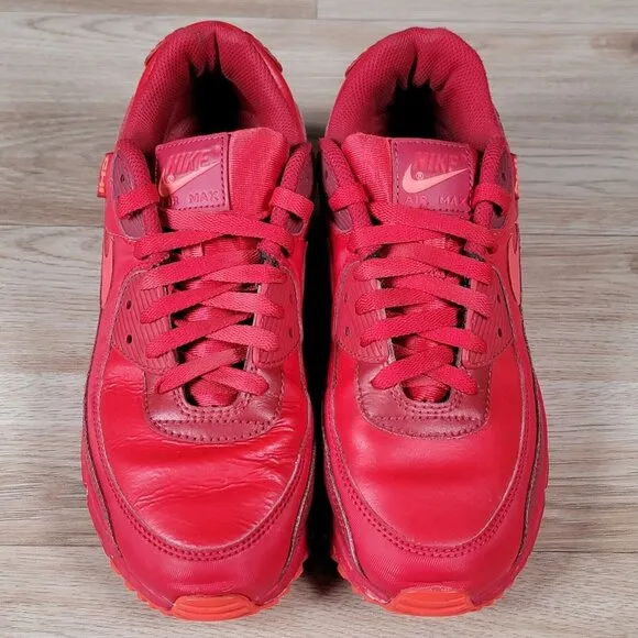 Nike Air Max 90 City Special Chicago Shoes Size 9 Mens Sneakers Red DH0146-600