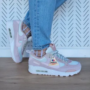 ⭐Nike Air Max 90 Futura Women Shoes Sz 7.5 Barley Rose Pink Sneakers DM9922-104