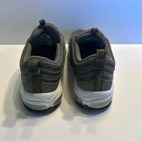 Nike Air Max 97 Tiger Camo Olive AQ4132-200 Size 10 Sneakers Shoes