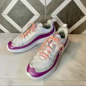 Nike air max axis running shoes women’s size 9.5 white purple