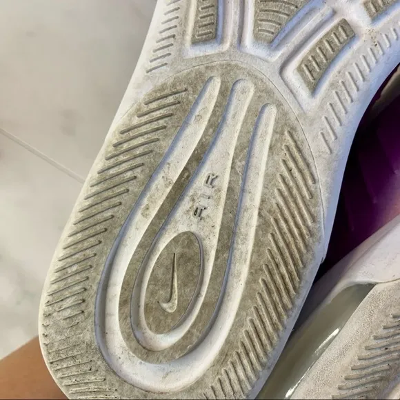 Nike air max axis running shoes women’s size 9.5 white purple