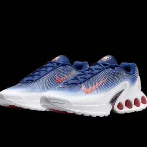 Nike Air Max DN Running Mens Size 7/Womens 8.5 Navy Blue White Red