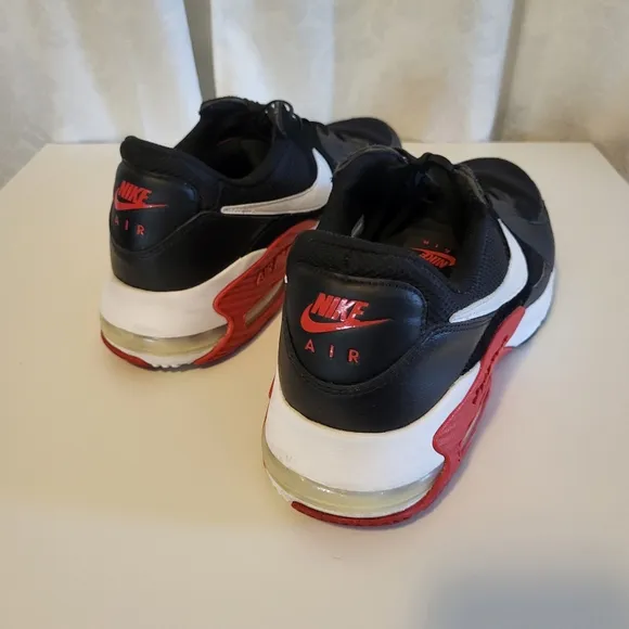 Nike Air Max Excee Bred Men's Athletic Shoes, Sneakers Size 14, Black, Red, Whit