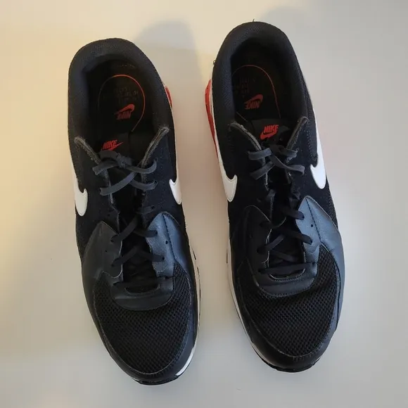 Nike Air Max Excee Bred Men's Athletic Shoes, Sneakers Size 14, Black, Red, Whit