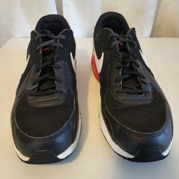 Nike Air Max Excee Bred Men's Athletic Shoes, Sneakers Size 14, Black, Red, Whit