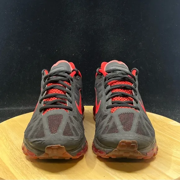 Nike Air Max  Mens Running Shoes Black Sport Red 429889-060 Size 10