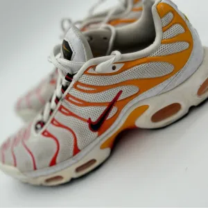 Nike Air Max‎ Plus Tn Sunburn White University Gold Red Mens Running Shoes Sz 9