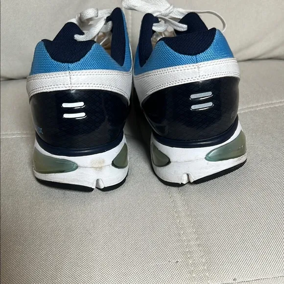 Nike Air Max Tailwind 2 Men’s White and Blue Running Shoes Size 13