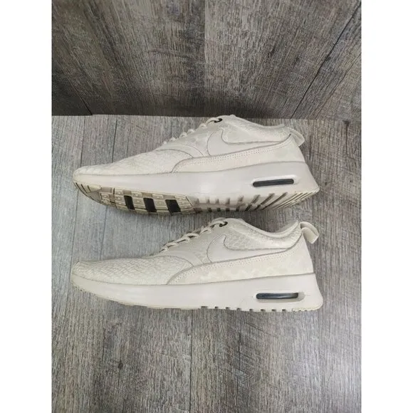 Nike Air Max Thea Ultra WMNS Creamy Beige Oatmeal Sneakers Shoes Running Sz 8