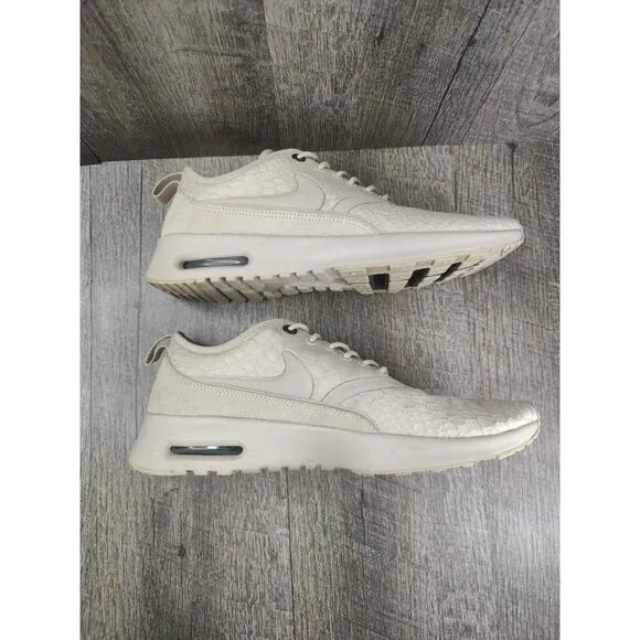 Nike Air Max Thea Ultra WMNS Creamy Beige Oatmeal Sneakers Shoes Running Sz 8